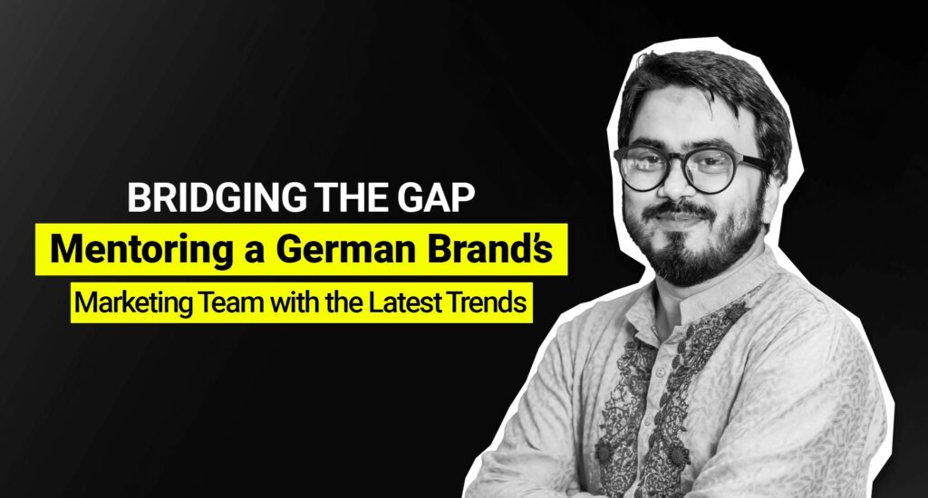 mentoring German Brand's marketing team